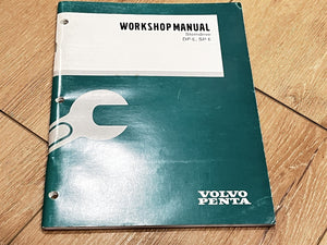 2000 Volvo Penta Sterndrive DP-E SP-E Workshop/Service Manual - Used