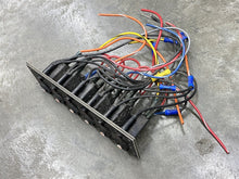 Accessory/Dash Panel with 6 Circuit Breakers and 6 Indicator Lights - Used