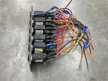 Accessory/Dash Panel with 6 Circuit Breakers and 6 Indicator Lights - Used