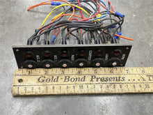 Accessory/Dash Panel with 6 Circuit Breakers and 6 Indicator Lights - Used