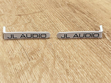 Pair of JL Audio Speaker Badges/Emblems - White