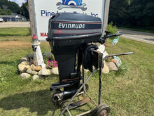 Evinrude 40hp 20in Tiller E40TTLCEC 1989 Power Trim Fresh Water Serviced