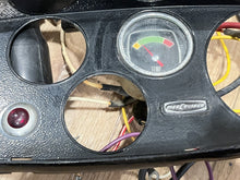 Vintage Mercruiser 63178 Cast Aluminum Instrument Panel w/Oil Pressure Gauge