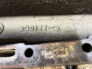 Mercury 830127 Exhaust Manifold 830881 Cover 55300 Screws 826356 Screws - Used