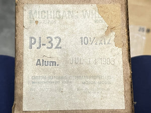 Michigan Wheel PJ-32 Propeller 10 1/2 X 12 012024 Evinrude/Johnson 25 to 33 HP