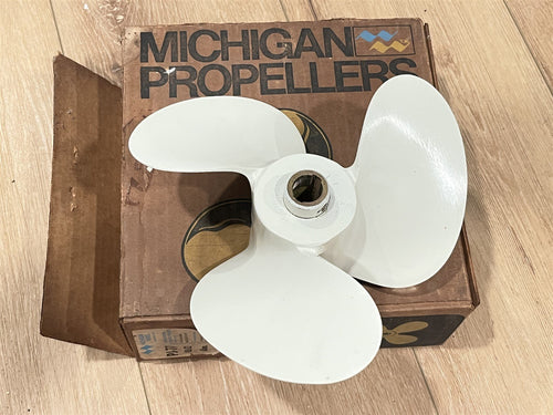 Michigan Wheel PJ-77 Propeller 10 x 12 Johnson Evinrude 60 75 80 90hp 012045