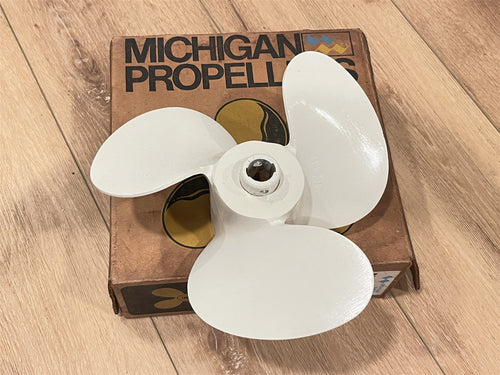 Michigan Wheel PJ-76 Propeller 10 1/8 x 11 012044 Johnson Evinrude 60 75 80 90hp