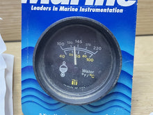 Teleflex 73215P Water Temperature Gauge 12v 120-240F