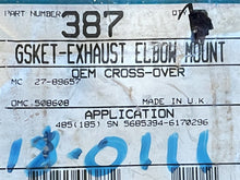 Aqua Power 387 Exhaust Elbow Mount Gasket for OMC 508608 27-89657