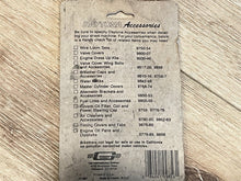 Daytona 9856 Fuel Pump Block-Off Plate - Big Block Chevy & Other V8's