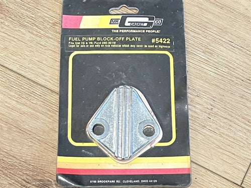 Daytona 5422 Fuel Pump Block-Off Plate