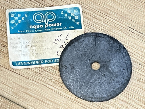 Aqua Power 336 Heat Exchanger End Cap Gasket for Mercruiser 27-75450 OMC 508571