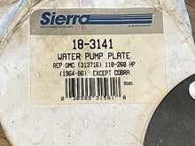 Sierra 18-3141 Water Pump Plate for OMC 313716