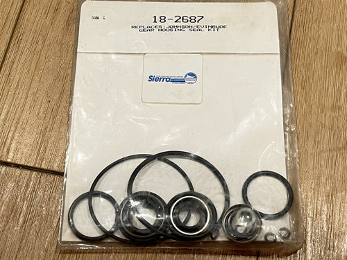 Sierra 18-2687 Gear Housing Seal Kit for Johnson Evinrude