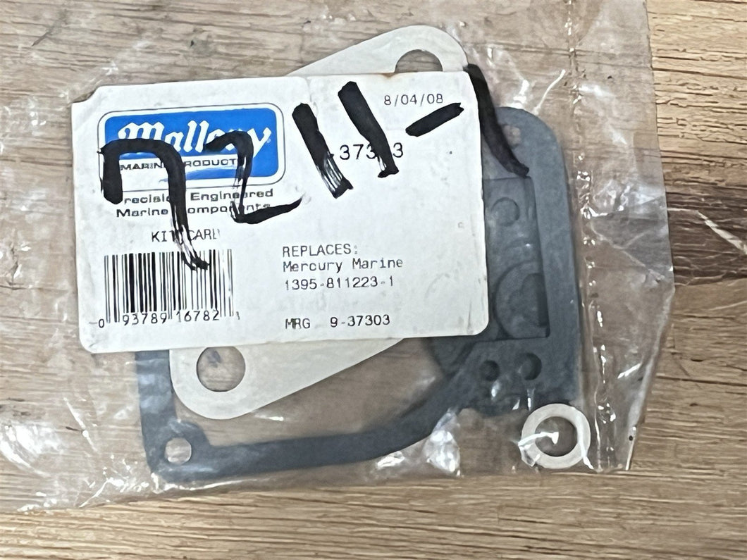 Mallory 9-37303 Carburetor Kit for Mercury 1395-811223 1