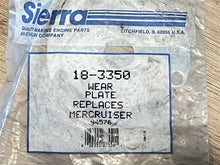 Sierra 18-3350 Wear Plate for Mercury 94576 8M0204674