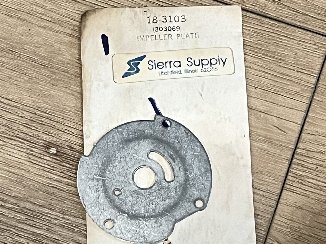 Sierra 18-3103 Impeller Plate for Johnson Evinrude 303069