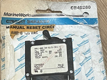 Marine Works CB40260 Circuit Breaker - Manual Reset 15A @ 125 VAC