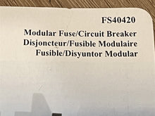 Sierra FS40420 Modular Fuse/Circuit Breaker - 6 Gang w/Ground Bus Bar