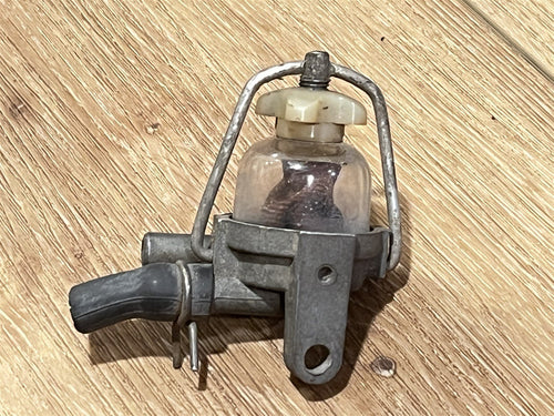 Johnson Evinrude OMC 309835 Fuel Filter Cover 303967 Bowl 377600 Nut & Yoke Used