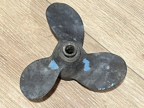 Michigan Wheel AM340 AM-340 3-Blade Bronze Propeller 7 3/4 x 7 Johnson 7.5hp
