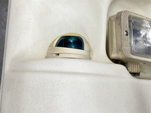 Vinyl Pontoon Corner with Docking & Green Navigation Lights 12 x 15 x 7 1/2 Used