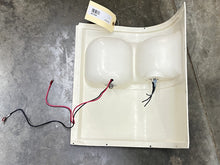 Vinyl Pontoon Corner with Docking & Green Navigation Lights 12 x 15 x 7 1/2 Used