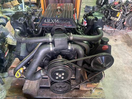 Mercruiser 4.3L I/O Engine 1995 Complete Drop in Ready Runs Great Free Freight