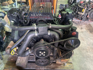Mercruiser 4.3L I/O Engine 1995 Complete Drop in Ready Runs Great Free Freight