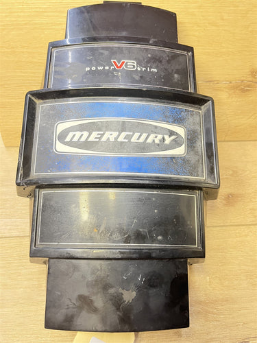 Mercury V6 Front Cover/Shield/Medallion/Faceplate - Used