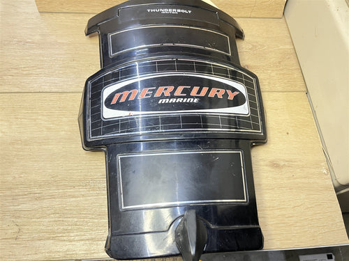 Mercury 5631A 4 Front Cover/Shield/Emblem/Medallion/Faceplate - Red Logo