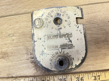 Johnson JW Carb Control Panel - Cast # 303013 - Used