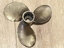 Michigan Wheel K-33 K33 LH Counter Rotation 3-Blade Bronze Propeller - Used