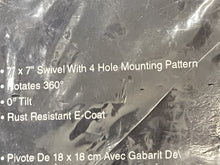 Springfield W1100007-PDQ 7" Seat Swivel