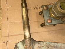 Vintage Chris Craft Brass Rudder + Stuffing Box