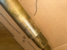 Vintage Chris Craft Brass Rudder + Stuffing Box 5757AF