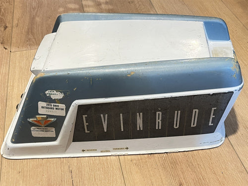 1960 Evinrude 5.5 HP Fisherman 278173 Motor Cover/Hood/Cowl/Shroud - Used