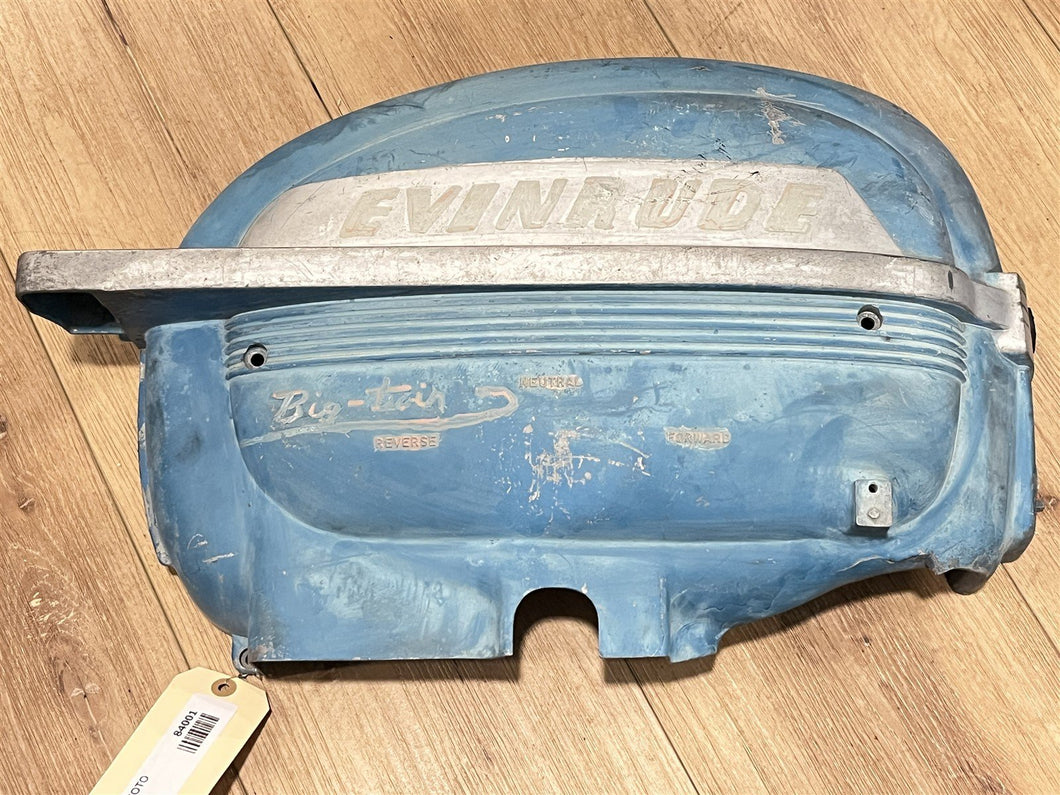 1954 Evinrude Big-Twin Motor Cover/Cowl/Hood - Starboard - Used