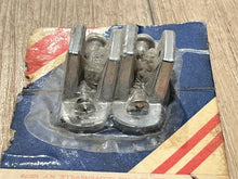 Pair of Taylor Made 1204 Angled Deck Hinge - Chrome over Zamak