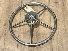 13" Chrome Steering Wheel - 5 Spoke - Used