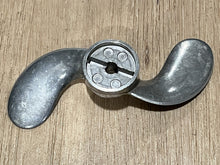 Shorty Evans 1200 Die Cast Aluminum Trolling Prop - Silver Trol