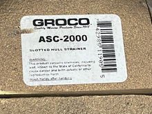 Groco ASC-2000 Slotted External Hull Strainer + Door 10 1/4" x 4 3/8" x 1 5/8"