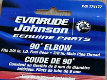 OEM Johnson Evinrude OMC 174177 90 Degree Elbow