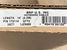 New OEM OMC 173114 Control Cable - Throttle/Shift - 14 FT