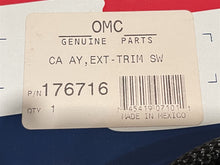 OEM Johnson Evinrude OMC 176716 Trim Switch Extension Cable