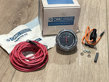 OEM Johnson Evinrude OMC 172177 Amp Gauge Kit - Black Face