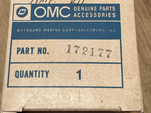 OEM Johnson Evinrude OMC 172177 Amp Gauge Kit - Black Face