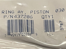 OEM Johnson Evinrude OMC 437286 Set of 2 Piston Rings .030