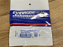 OEM Johnson Evinrude OMC 437966 Screw & Spring Kit Throttle Idle Stop