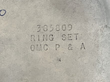 OEM Johnson Evinrude OMC 385809 Piston Ring Set (Set of 2) .030 Oversized